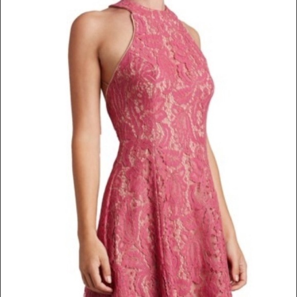 Dress the Population Angie Lace Fit & Flare Dress - Picture 4 of 16